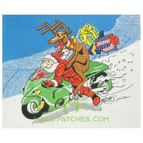 Custom Christmas patches